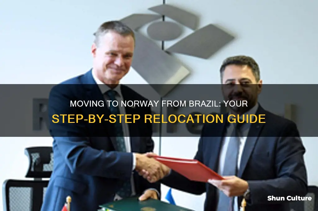 how to move to norway from brazil