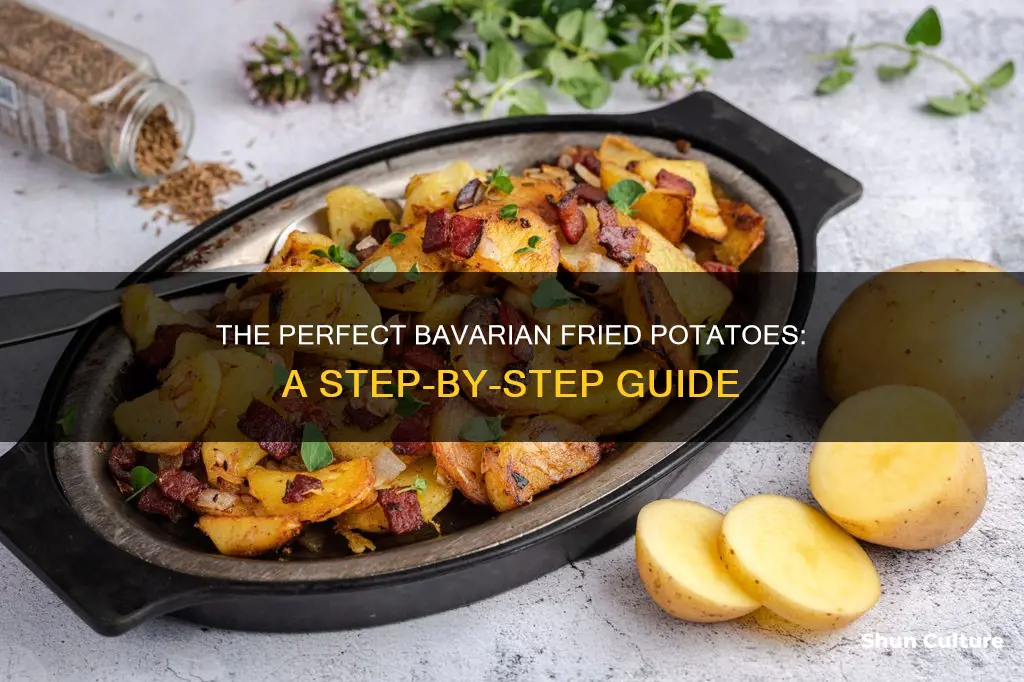 how to nake bavarian fried potatoes