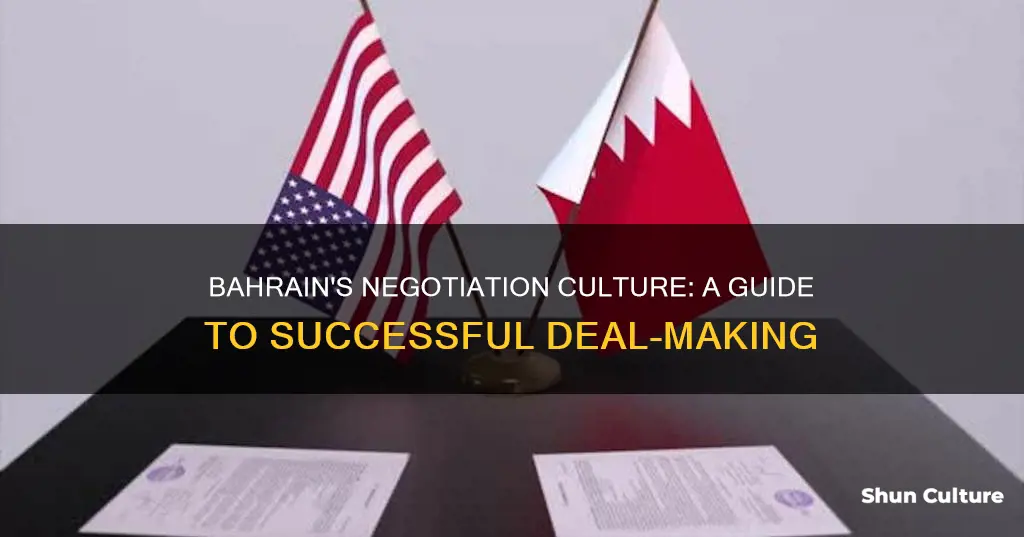 how to negotiate in bahrain culture