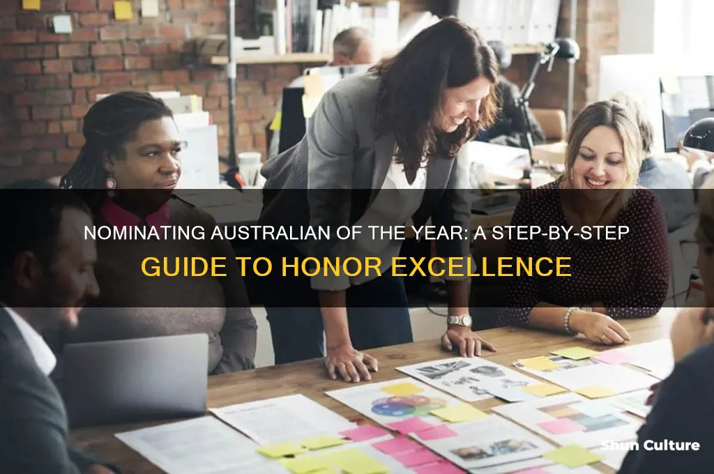 how to nominate someone for australian of the year