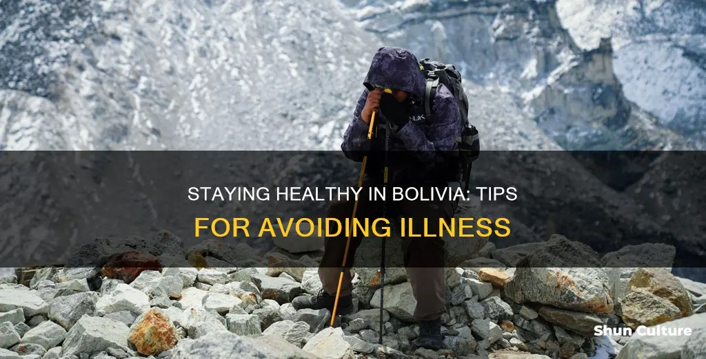 how to not get sick in bolivia