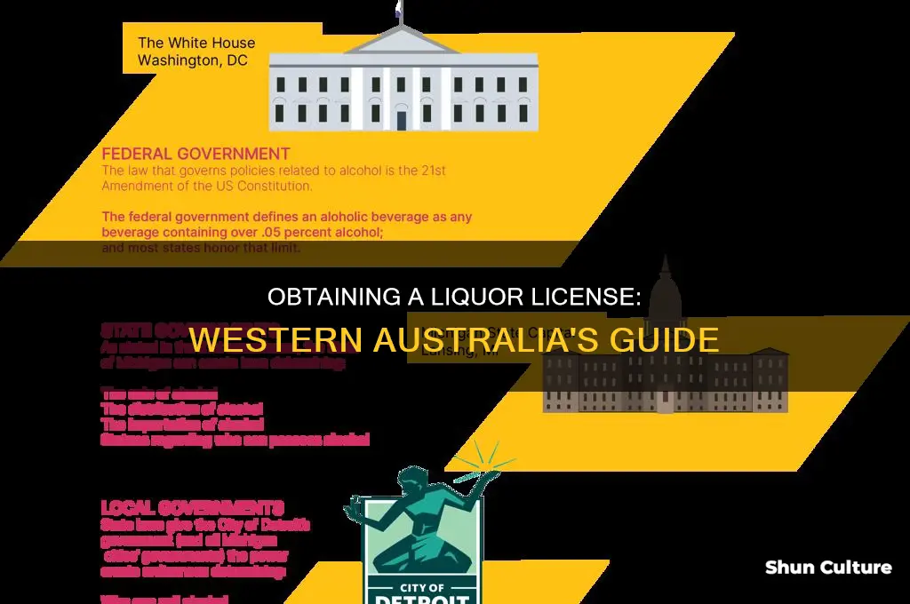 how to obtain a liquor license in western australia