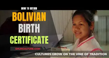 Obtaining a Bolivian Birth Certificate: A Step-by-Step Guide