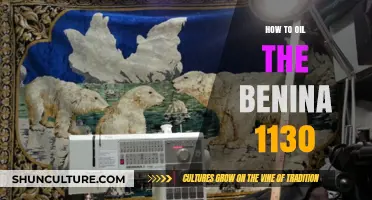 Essential Guide to Oiling Your Benina 1130 Sewing Machine