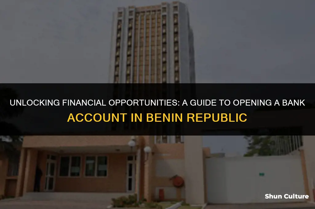 how to open a bank account in benin republic