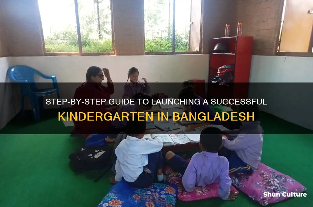 how to open a kindergarten school in bangladesh