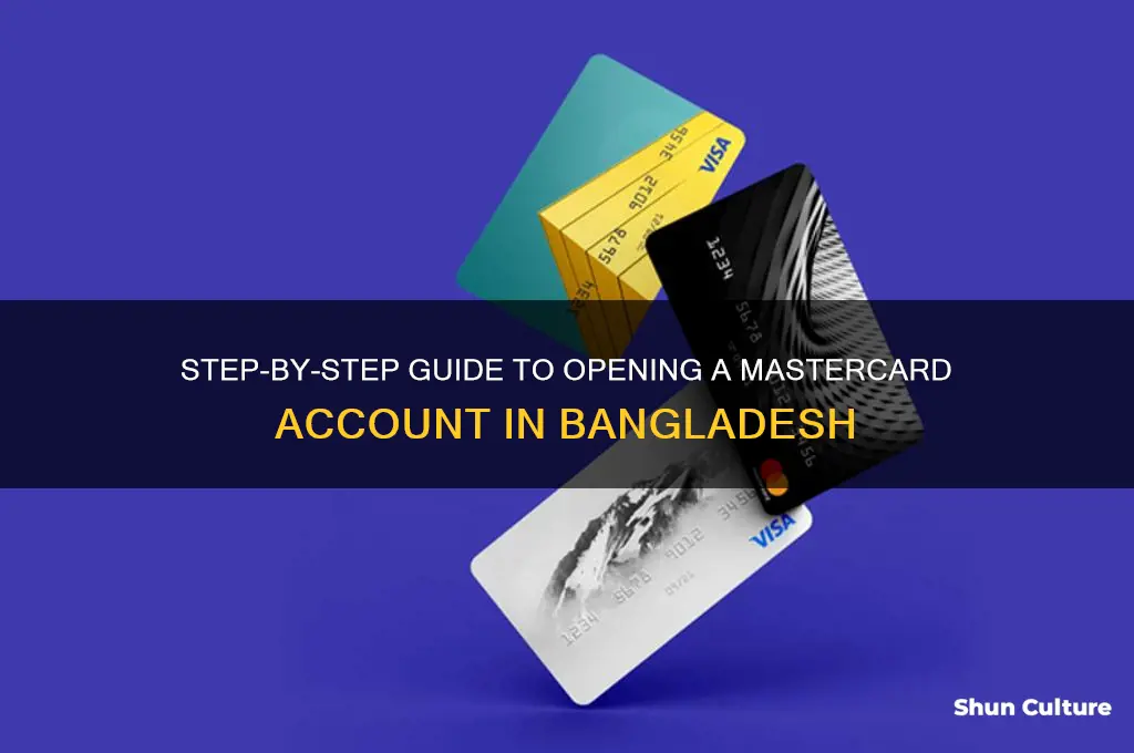 how to open a mastercard account in bangladesh