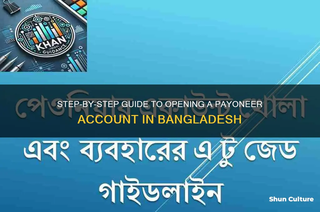 how to open a payoneer account in bangladesh
