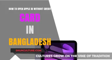 How to Create an Apple ID Without Credit Card in Bangladesh