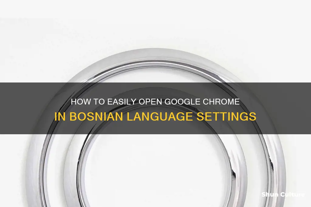 how to open chrome on bosnian