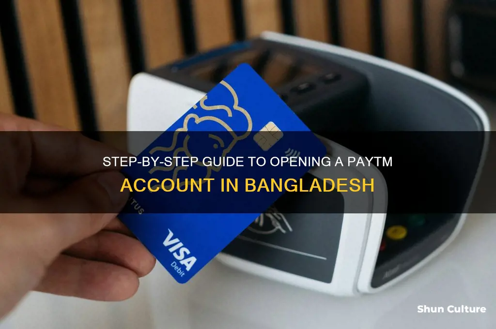 how to open paytm account in bangladesh