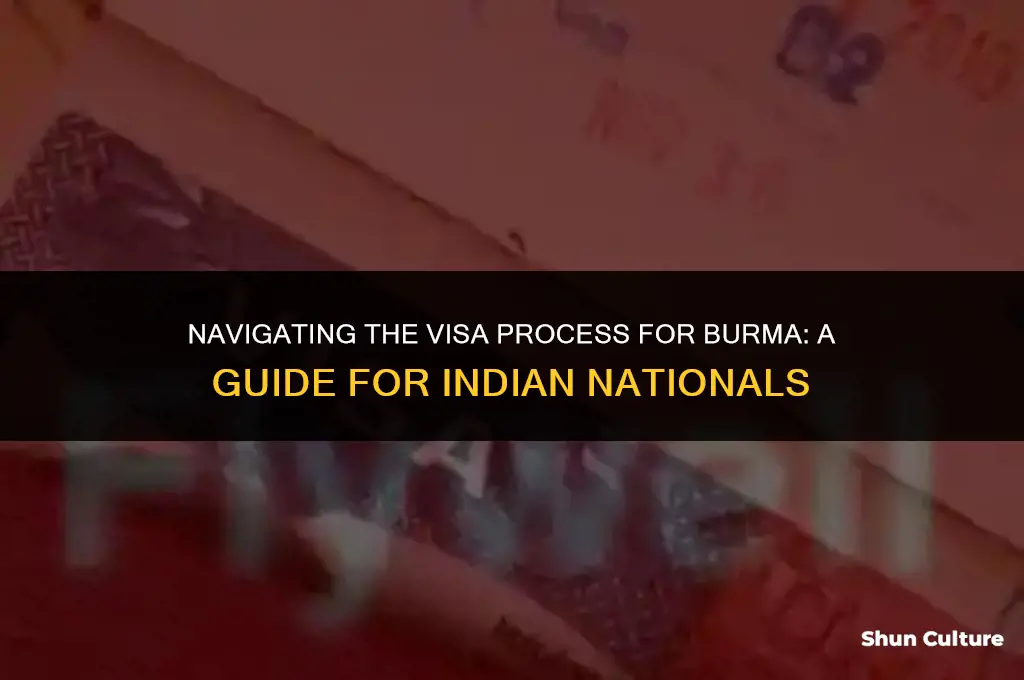 how to optain visa for burma for indian nationals