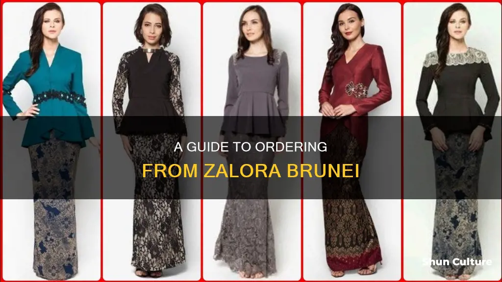 how to order from zalora brunei