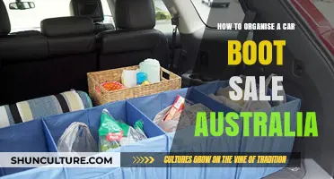 Car Boot Sales: Organising Success in Australia