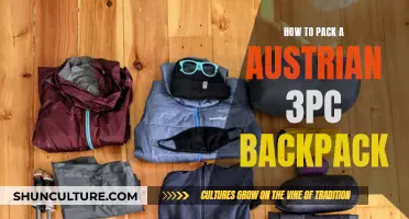 The Ultimate Guide to Packing Your Austrian 3-Piece Backpack: Tips and Tricks