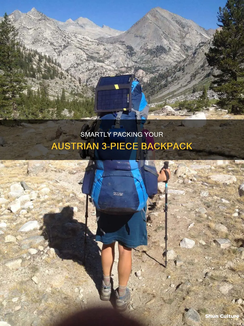 how to pack a austrian 3pc backpack