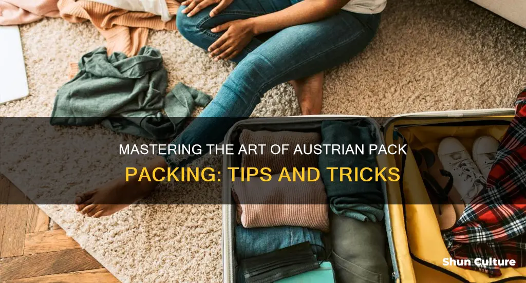 how to pack a austrian pack