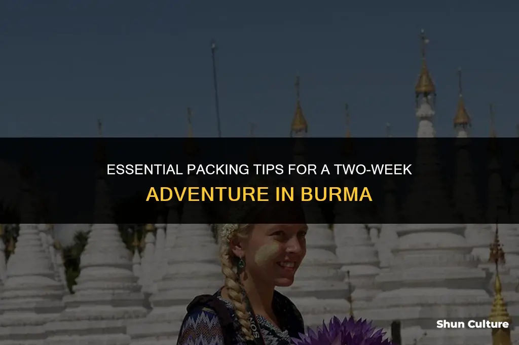 how to pack best for two weeks abroad in burma