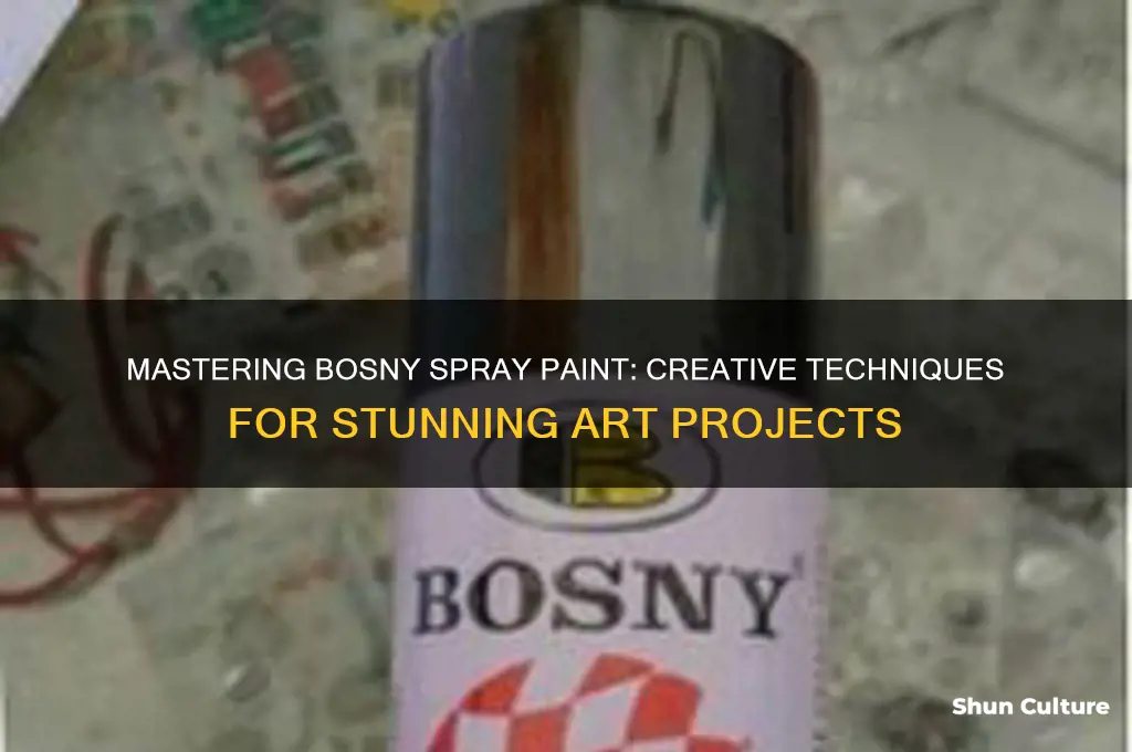 how to paint using bosny