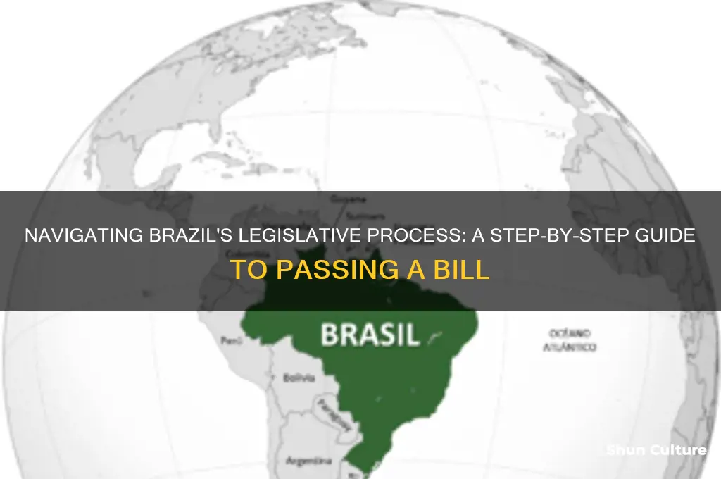 how to pass a bill brazil