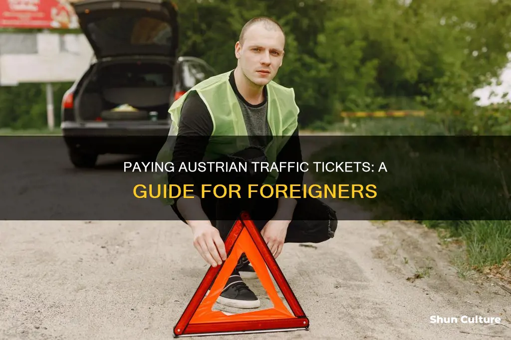 how to pay austrian traffic ticket