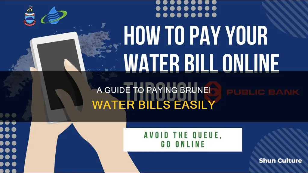 how to pay brunei water bill