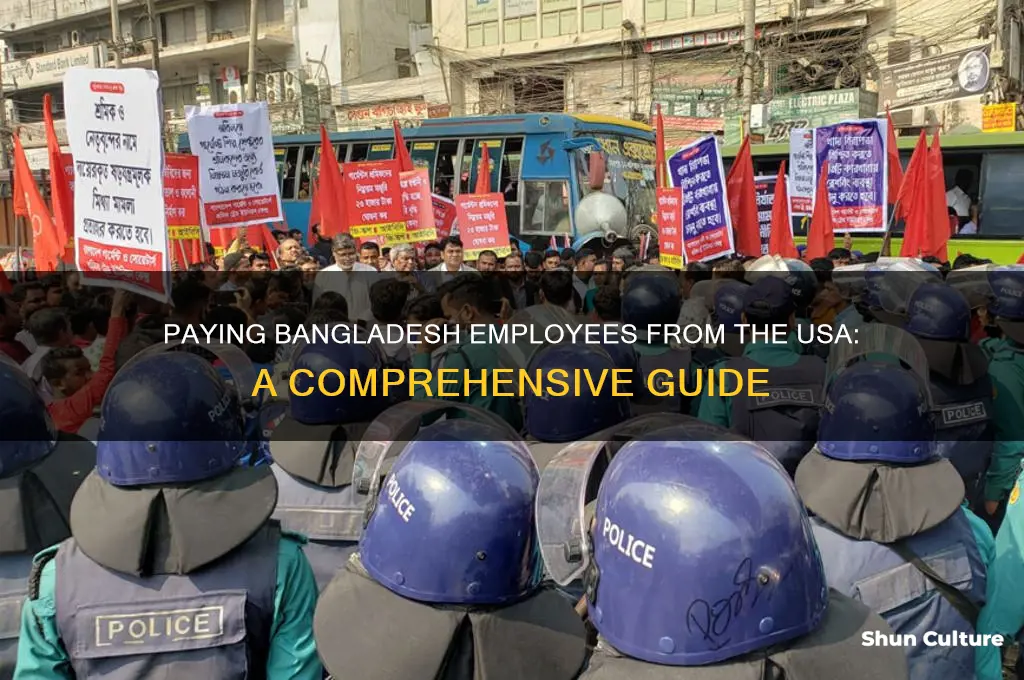 how to pay employees in bangladesh from usa