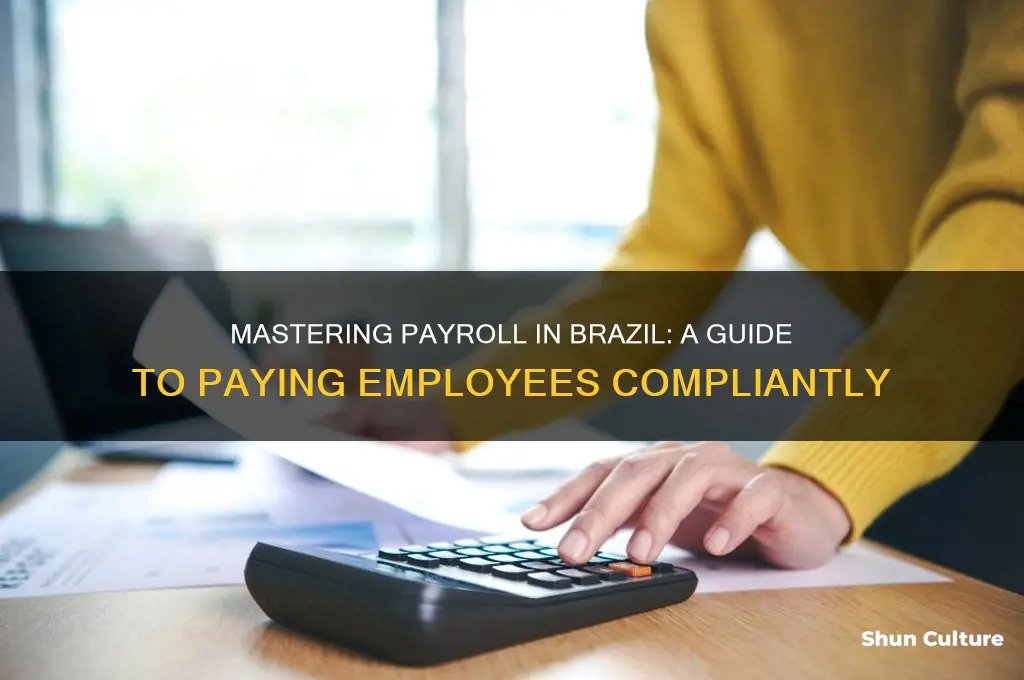 how to pay employees in brazil