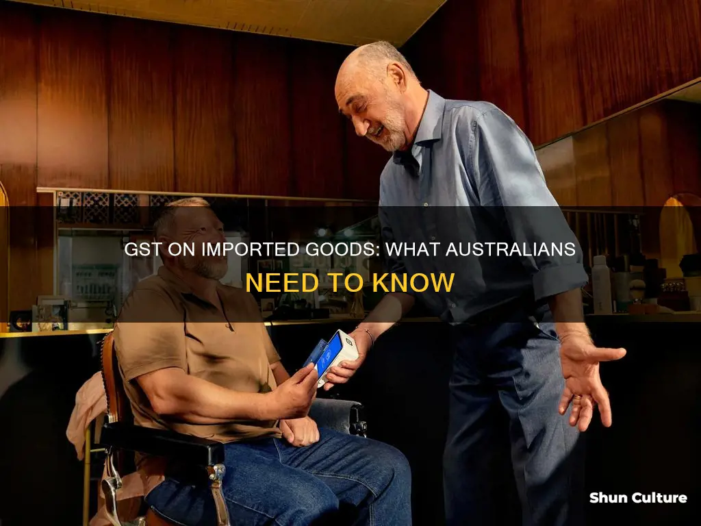 how to pay gst on imported goods australia