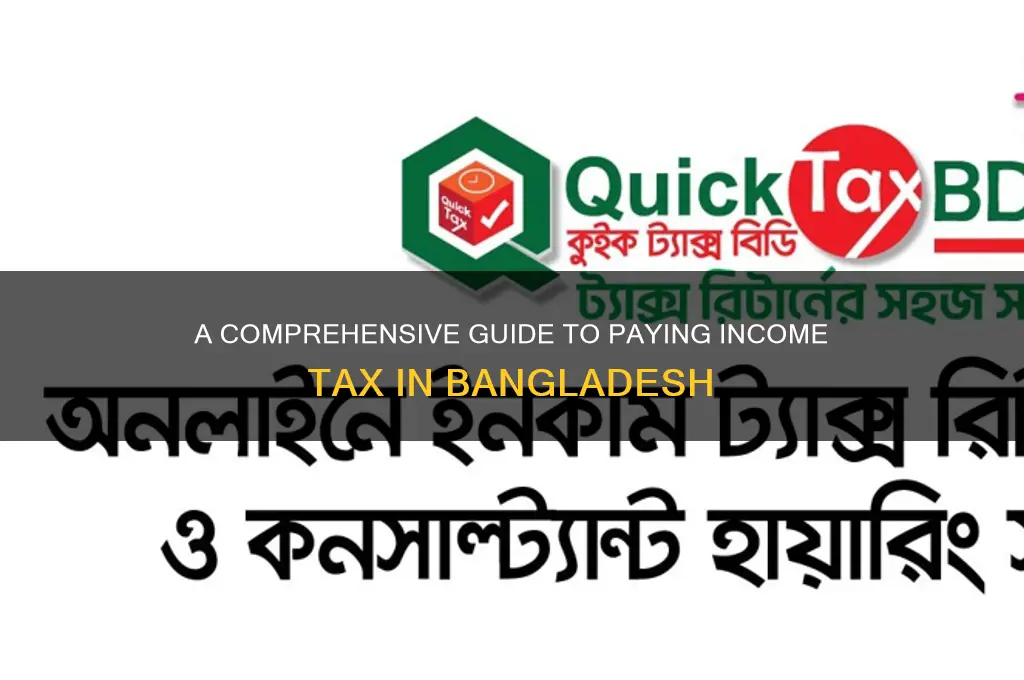 how to pay income tax in bangladesh