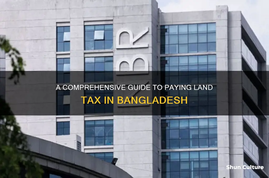 how to pay land tax in bangladesh