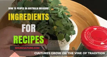 Measuring Ingredients: Australian Style