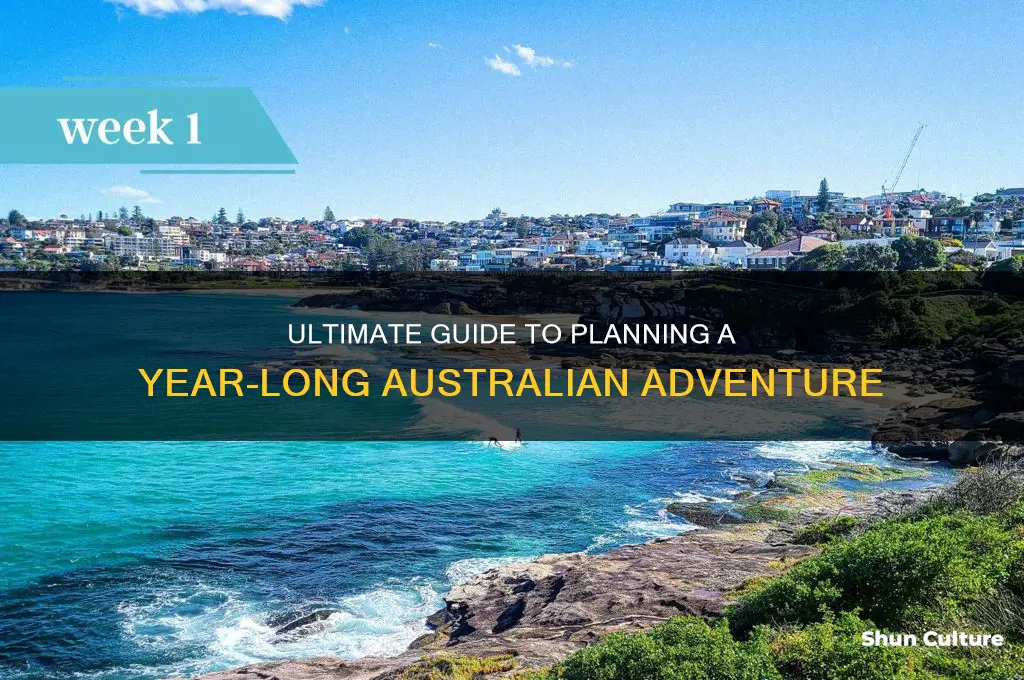 how to plan a trip to australia for a year