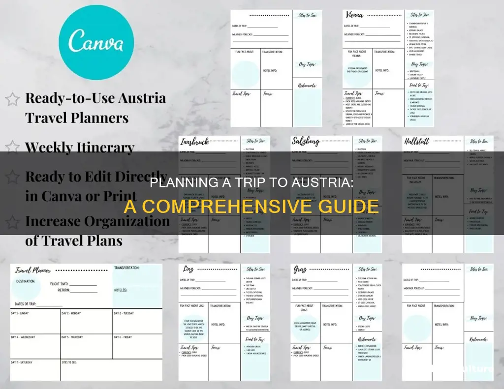 how to plan a trip to austria