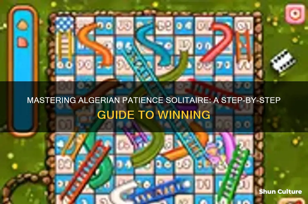 how to play algerian patience solitaire
