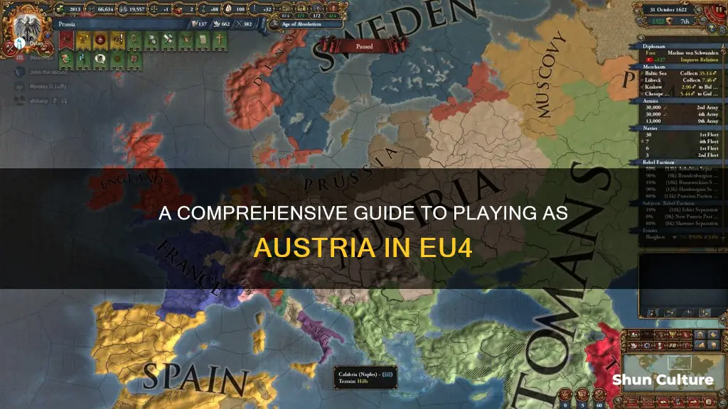 how to play as austria eu4