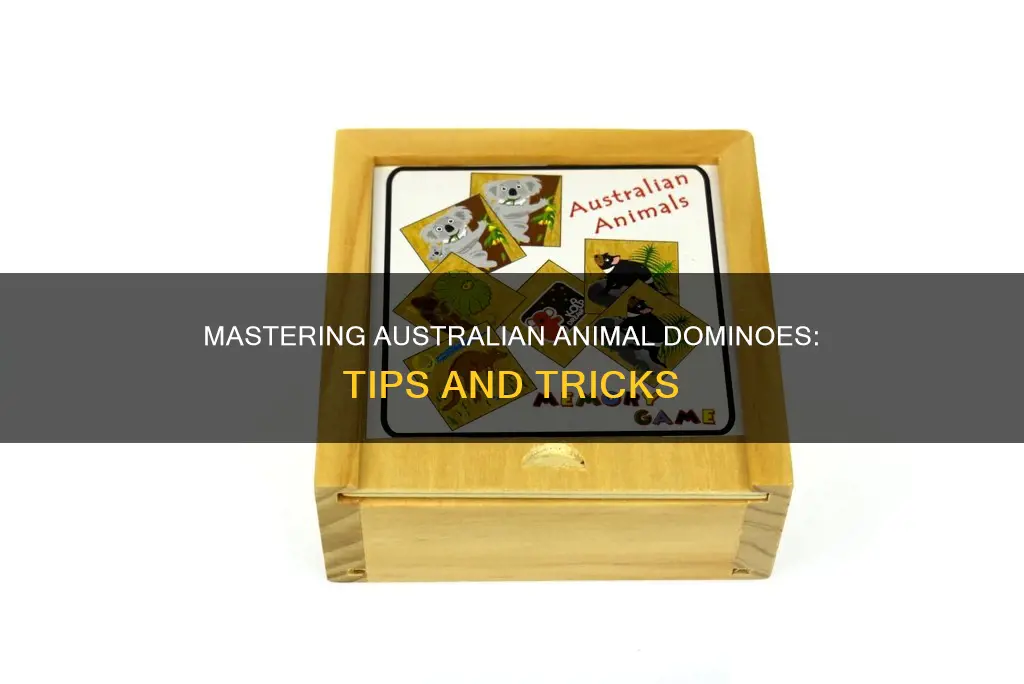 how to play australian animal dominoes