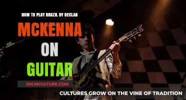 Master Brazil by Declan McKenna: Easy Guitar Tutorial & Chords