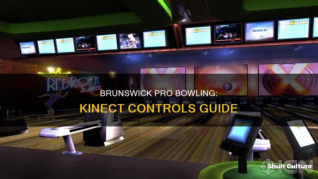 how to play brunswick pro bowling kinect