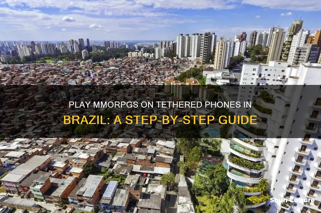 how to play mmorpg on tethered phone in brazil