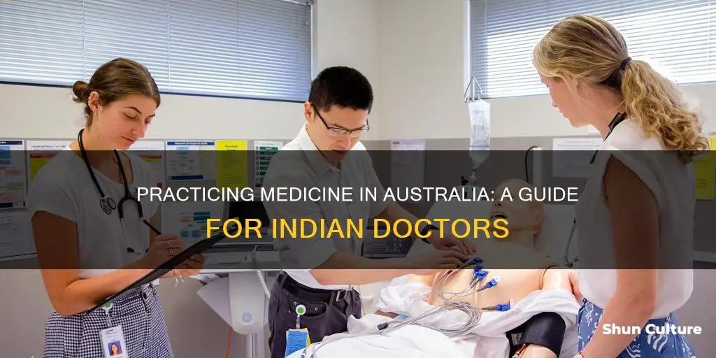 how to practice medicine in australia from india