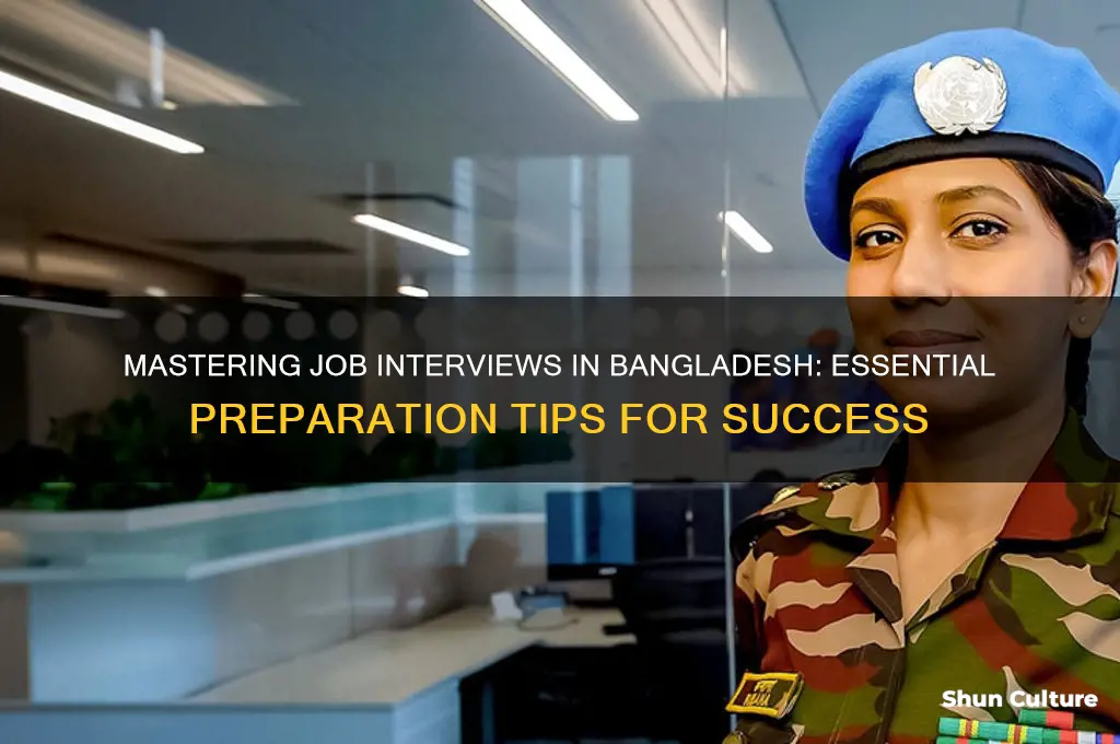 how to prepare for a job interview in bangladesh