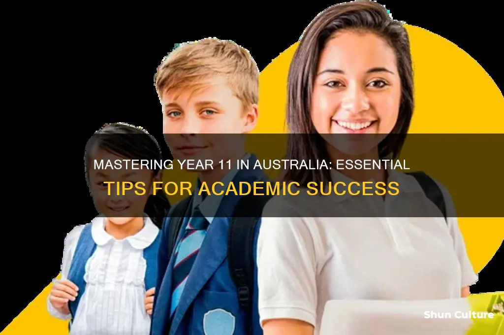 how to prepare for year 11 australia