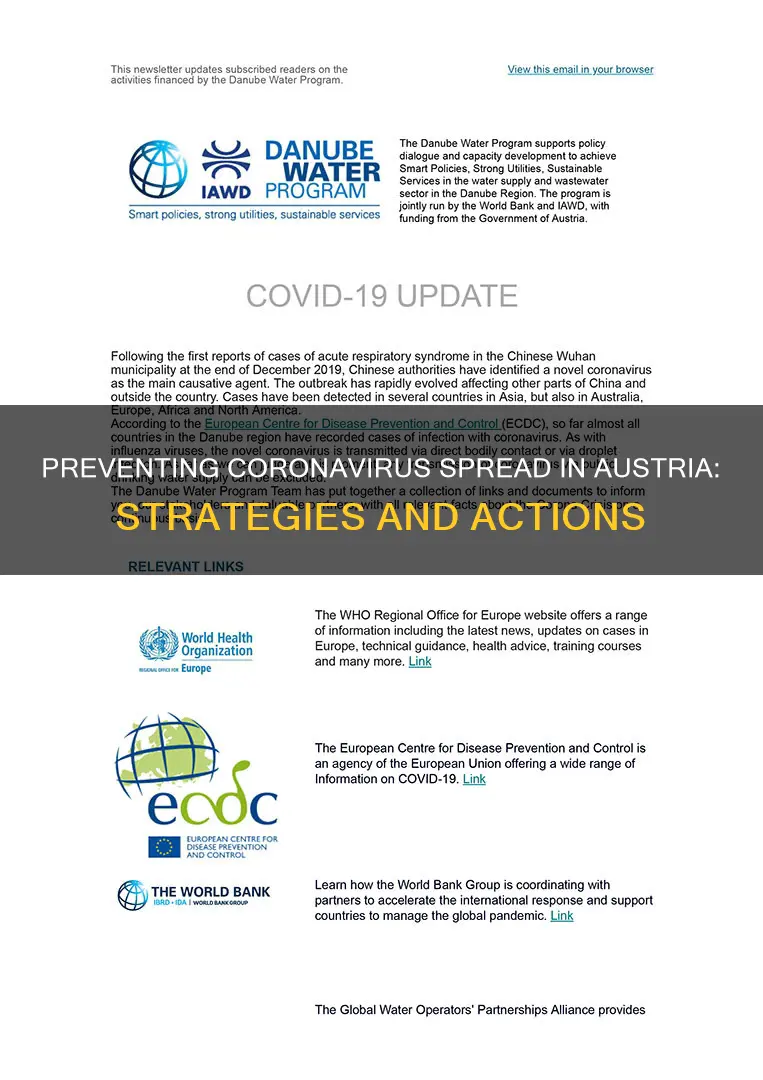 how to prevent coronavirus in austria