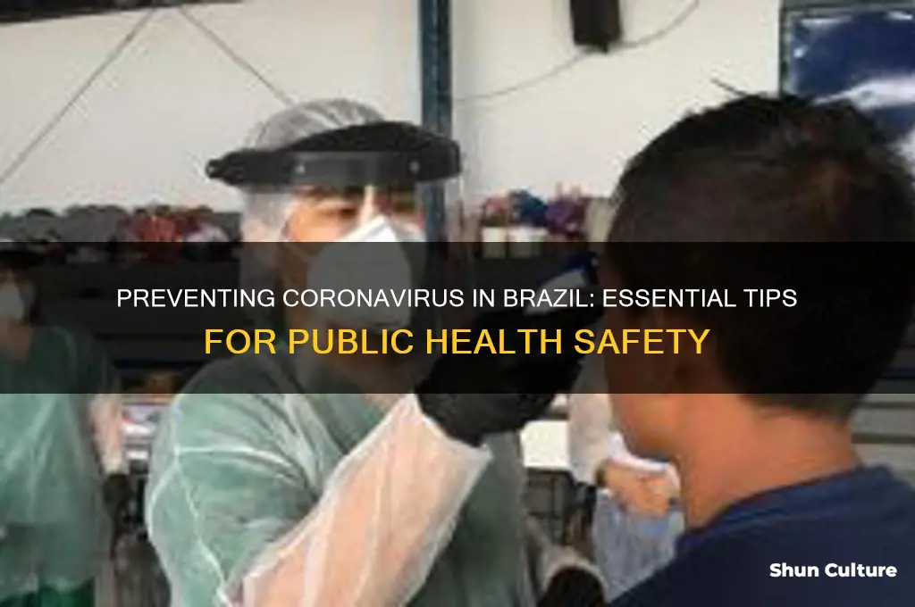 how to prevent coronavirus in brazil