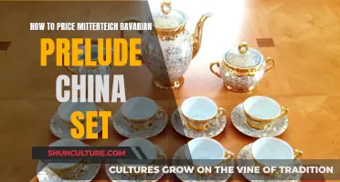 Pricing Mitterteich Bavarian China: Prelude to a Perfect Set