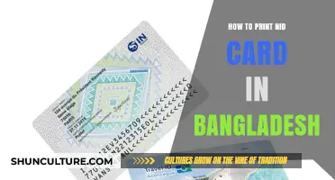 Easy Steps to Print Your NID Card in Bangladesh Online