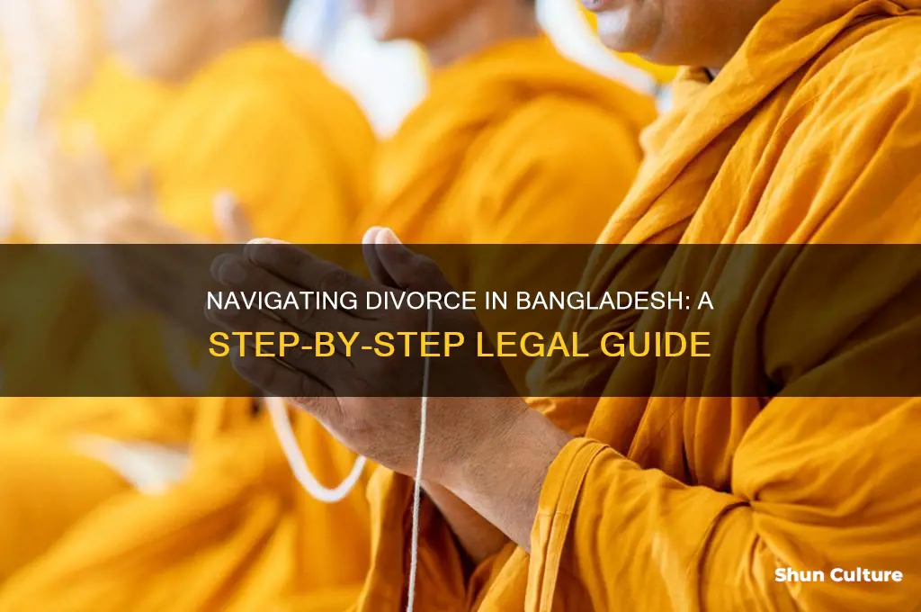 how to process divorce in bangladesh