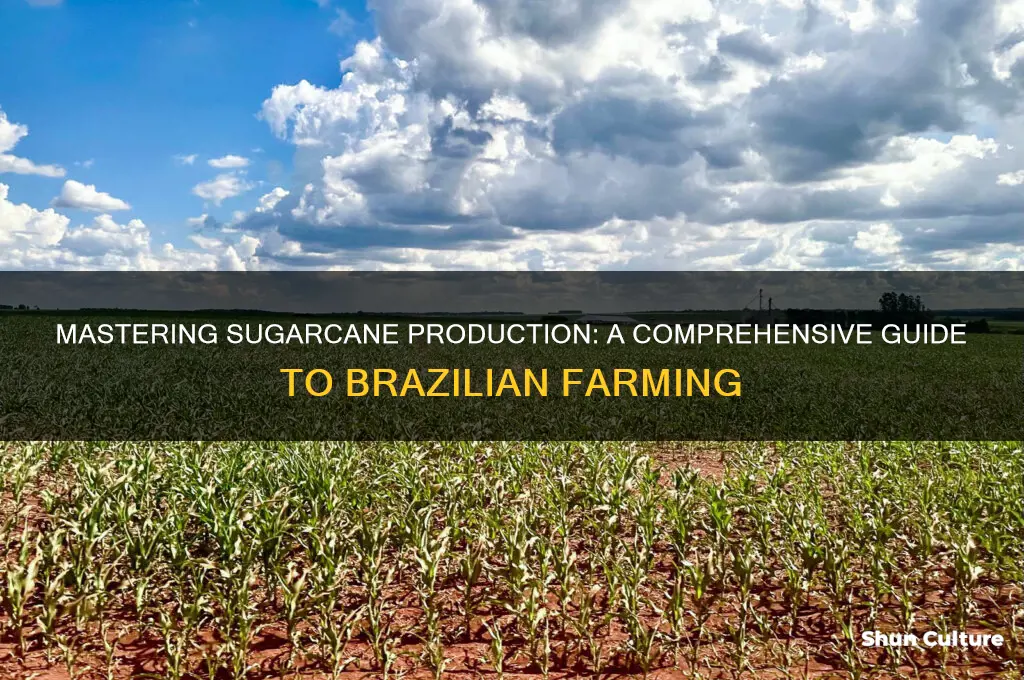 how to produce sugarcane in brazil
