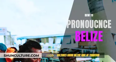 Mastering the Art of Pronouncing "Belize